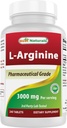 Melhores Naturals L-Arginina 3000mg por serviço - 240 Comprimidos - Pharmaceutical Grade - Não-GMO & Gluten Free - Made in the USA