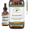 Remédios nativos ThyroSoothe - Todos os suplementos naturais de ervas acalma a glândula tireóide - Suporta equilíbrio sistêmico no sistema endócrino e glândula tireóide - 59 mL