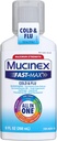 Mucinex Fast-Max Força Máxima Tudo-em-Um Frio & Gripe, 9 oz Garrafa, para uso em dores de cabeça, dor corporal, gargantas doloridas, febres, congestão torácica, tosse, congestão nasal/sinusal e pressão sinusal