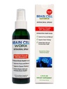 # 1 Impulsionador de saúde cerebral em um spray - melhorar o foco e a memória - Worx de células cerebrais (Sublingual), Todos os Ingredientes de grau mais alto puro Alpha GPC (Choline), Ginkgo e Resveratrol