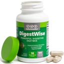 Naturenetics DigestWise Digestive Enzimas - 10 Enzimas Vegan poderosas para apoiar a digestão, gás, Bloating & Obstipation alívio - Keto Friendly - Lab testado - 90 Cápsulas (1)