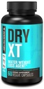 Jacked Factory Dry-XT Diurético Pílulas de água - Suplemento Natural □ Reduz a retenção de água & Bloating ; Extrato de raiz de dente-leão, Potássio, 7 Ingredientes Mais Poderosos - 60 Cápsulas Veggie