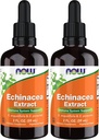 Now Supplements, Echinacea Extract Liquid with Dropper, Imune System Support*, 2-Ounce (Pacote de 2)