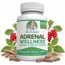 Bem-Estar Adrenal Ashwagandha & Mais - Mente Orgânica, Suporte Corporal pelo Dr. Danielle, 120 Cápsulas