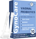 Vaginal Probióticos para as Mulheres Cuidados Femininos , pH Equilíbrio para as Mulheres , Cuidado de Infecção de Levedura , Tratamento de Vaginose Bacterial , Defesa contra queima e excesso de descarga , 10 Aplicadores pré-inchados