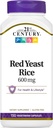 21o século vermelho fermentado arroz, extrato de ervas - 150 cápsulas vegetarianas
