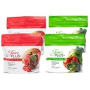 JuicePlus+ Frutas e vegetais mistura suave mastiga - Fruta Vegan saborosa, Vitaminas vegetarianas Gummy para adultos e crianças - 4 Mês Fornecimento 4 pacotes (2 de cada sabor)