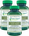 Suplementos Orgânicos Verdes Butterbur, Feverfew, Analgésico, analgésico, & Supressor de dor de cabeça, 90 VCaps, Alta Absorvível, Não-GMO, Sem glúten (Pacote de 3)