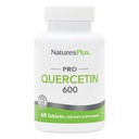 Naturezas Plus PRO Quercetin 600 mg - 60 Comprimidos - Não-GMO, Vegan & Gluten Free - 60 Serviços