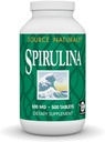 Fonte Naturals espirulina - para suporte do sistema imunológico - 500 comprimidos