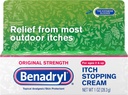Benadryl Comichão Creme de Paragem Força Original 1 onças (Pacote de 6)