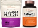 Peptídeos de Colágeno Consciente ao Vivo e Zinco Magnésio Magnésio e Vitamina D3
