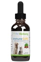 Bem-estar do animal de estimação Imune Claro para cães - Suporta Defesas Imune Normal, Equilíbrio Flora Gut, Andrographis, Echinacea, Vitamina C, Zinco - Suplemento de ervas formuladas por veterinário 2 oz (59 ml)