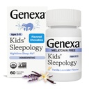 Genexa Sleepology for Children – 60 Comprimidos – Certified Organic & Non-GMO, Melatonin-Free, Physician Formed, Homeopatic
