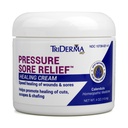 TriDerma MD Pressure Sore Relief Healing Cream for Bed Healing Treatment, Ulcers, Pressure Healing, Huund Healing, Chafed Skin and Hard-to-Heal Skin Healings with Calendula and AP4 Aloe, 4 oz Jar