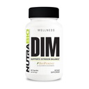 NutraBio DIM Supplement, Suporta Balanço de Estrogênio, 100mg - 60 Cápsulas Vegetais