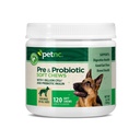 PetNC Natural Care Flavor Fígado, queijo pré & Probiótico mastigação macia para cão 120 ct (Pacote de 1) (Pacote de Maio Vary)