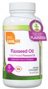 Óleo de linhaça orgânico Zahler - 1000mg Softgels - Suplemento Orgânico Omega 3 ALA - Kosher Não-Gluten Free Vegetarian-Friendly Flaxseed (90 Contagem)