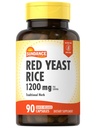 Sundance Red Yeast Rice Cápsulas - 1200mg - 90 Contagem - Suplemento tradicional de ervas - Não-GMO e fórmula sem glúten