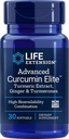 Extensão de vida Bio-Curcumina avançada com Ginger & Turmerones, 30 Softgels