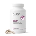 Puro Therapro Rx Elite IgG Suplemento de Imunoglobulina, 120 Caps - Gut Health & Immune Support, 1100 mg IgG, IGA & IgM, Lecitina de girassol, Leite & Gluten Free Colostrum Supplement Alternative