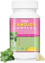 Complexo de Candida Aumentar o seu sistema imunológico Tudo Natural Limpeza de Gut com ervas, Antifúngicos, Enzimas e Probióticos