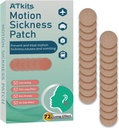 40PCS Motion Sickness Patches, Anti náusea Sea Sickness Patch para cruzeiro, Sem efeitos colaterais para carros e passeios de barco, navios, cruzeiro e avião e outras formas de transporte - para adultos e crianças (40PCS)