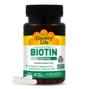 País Vida - Biotin alta potência, 5 mg - 60 Cápsulas Vegan