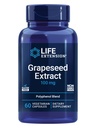 Extrato de uva de extensão da vida, vitamina C, cálcio, resveratrol, polifenóis, saúde cardiovascular, proteção antioxidante, sem glúten, não-GMO, vegetariana, 60 Cápsulas