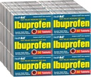 HealthA2Z® Ibuprofeno Caplets 200mg □ Reliever & Fever Reducer □ 24 Embalagens de 30 Comprimidos (720 Comprimidos Total)