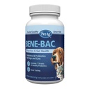 PetAg Bene-Bac - 4,5 oz Pó - FOS & Probióticos para cães, gatos, mamíferos exóticos e selvagens