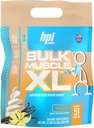 BPI Sports Bulk Muscle XL - Avançado ganho de peso em massa para construção e recuperação de músculos graves, 25g de proteína e 497 calorias por serviço - Chocolate, saco de 13lb (13lb, baunilha)
