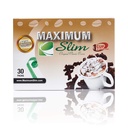 Máximo Slim Premium Instant Cocoa – Creme, Delicious Fórmula 4 em-1 com extratos de ervas naturais para energia e vitalidade, Satisfação máxima e sabor. Sem efeitos colaterais (Laxative-Free) – EUA Made, 30 Ct