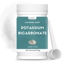 9,6 oz Bicarbonato de potássio, 100% pó de bicarbonato de potássio puro, bicarbonato de potássio para plantas, usado na fabricação de vinho, bolos, biscoitos e muito mais