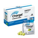 Charger White Grape, Caffeine-Free Instant Energy Gel Running, Bicicleta, Exercício, Hiking Essentials for Women & Men, Presentes para Corredores - Vitaminas de carboidratos, Gluten Free - Pack of 6 Gels - 6.35oz Cada