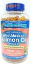 Puro Alasca Omega-3 Wild Alaskan Salmon Oil 1000mg Softgels 180-Count