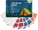 Bug Bite Itch Relief Patch para crianças (64 Conde), Estrada de viagem Essentials para crianças, Ingredientes naturais