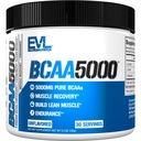 Evluition EVL BCAAs Aminoácidos Pó - BCAA pó pós treino Recuperação Drink and Stim Free pré treino Energia - 5g ramificado cadeia Aminoácidos Suplemento para homens - sem sabor