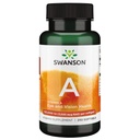 Swanson Vitamina A 10.000 UI (3,000 mcg RAE) Nutrição natural para ossos, saúde da pele, suporte da visão e função do sistema imunológico - alta absorção Vitamina A 250 Softgels