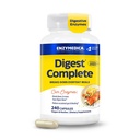 Enzymedica Digest, Full-Range, Enzimas Digestivas Todos os Dias, Oferece gás de ação rápida e alívio de enchimento, 240 Contagem