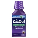 ZzzQuil Nighttime Sleep-Aid líquido aquecimento Berry Flavor 12 Fl Oz