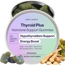 Thyroid Plus Gummies - Ashwaganda, Iodine, Bladderwrack, Kelp e Schisandra
