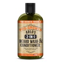 Arlo's 2-em-1 Beard Wash and Conditioner 12 oz. - Fórmula de Crescimento Pro