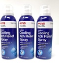 CVS Instant Cooling Itch Relief Spray Hidrocortisona 1% Terapia Intensiva 3 Oz (3 Pack)