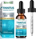 Alívio de zumbido para anéis de ouvido, Alívio de toque de ouvido natural para ouvidos entupidos, reduzir o ruído de ouvido para mulheres homens