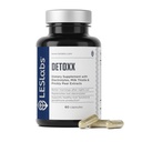 LES Labs DeToxx – Melhores Manhãs e Recuperação, Suporte ao Fígado, Reabastecimento Eletrolítico e Suporte à Glutationa – Pickly Pear, Cardo de Leite & NAC – Suplemento Não-GMO – 60 Cápsulas