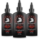 Bossman Jelly Beard Oil for Men - 3 Pack (12 onças no total, Hammer Scent) - amolece, hidrata e condições com ingredientes naturais