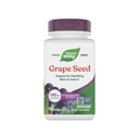Nature's Way Grape Seed Standardized Extract, Suporta pele saudável e veias*, Apoio antioxidante*, Projeto não-GMO verificado, 60 Cápsulas Vegan (Pacote de Maio Vary)