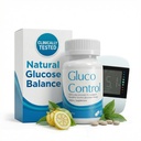 Dr. T Gluco Control Suplemento dietético - Garcinia Cambogia, Gymnema Sylvestre, Extrato de feijão branco do rim, Chá verde - 60 Cápsulas (1)