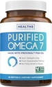 Omega 7 Suplemento para mulheres e homens - alta potência e pureza ácido palmitoleico gordura ácido peixe suplemento de óleo patenteado Provinal com ácido palmítico mais baixo - Fonte sustentável (3 Mês de fornecimento)